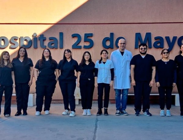 El Hospital 25 de mayo realizó su primera ablación de córneas