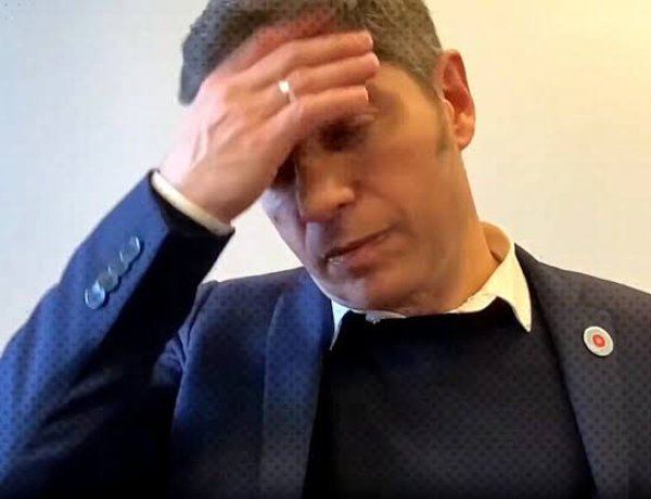 Kicillof en Nueva York: una pregunta incómoda y un tenso momento
