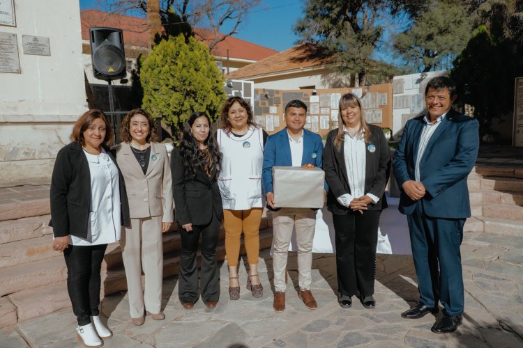 Jáchal participó del acto aniversario de la Escuela Normal Superior Fray Justo Santa María de Oro