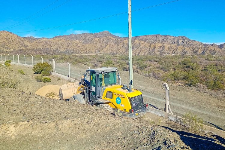 Reparación de la línea de alimentación de media tensión en la Planta de Residuos Urbanos