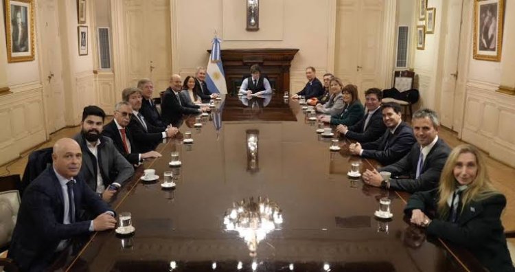 Milei reunió al gabinete y resolvió que enviará el proyecto por las Islas Malvinas a Diputados