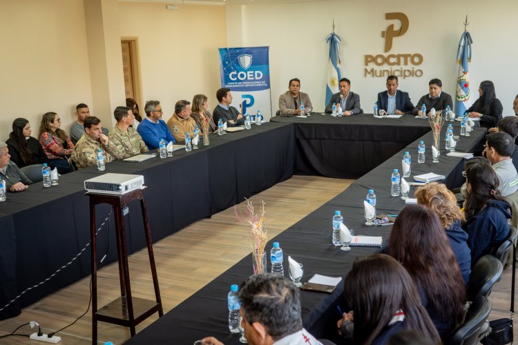 Pocito fortalece su preparación ante las lluvias y el impacto del fenómeno de El Niño