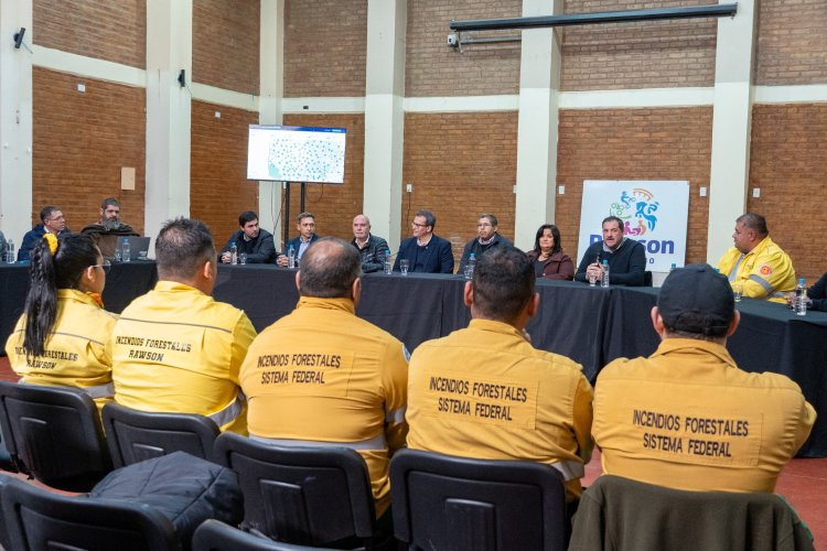 Rawson pone en marcha el COEM y fortalece su sistema de prevención ante emergencias climáticas