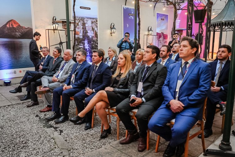 Orrego presentó la FNS 2026 en Buenos Aires y posicionó a San Juan como un polo de negocios