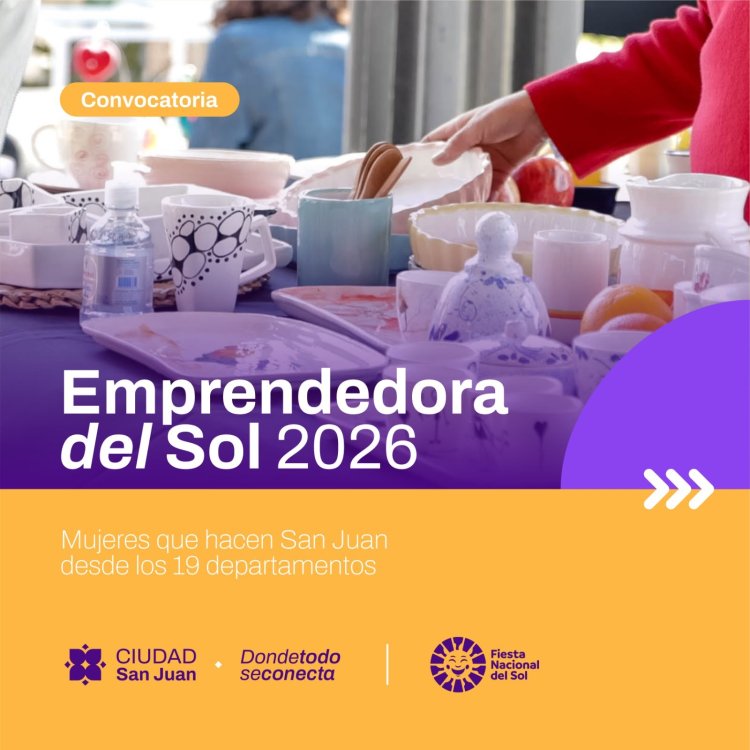 La Ciudad de San  Juan busca a la mujer emprendedora que representará a Capital en la FNS 2026