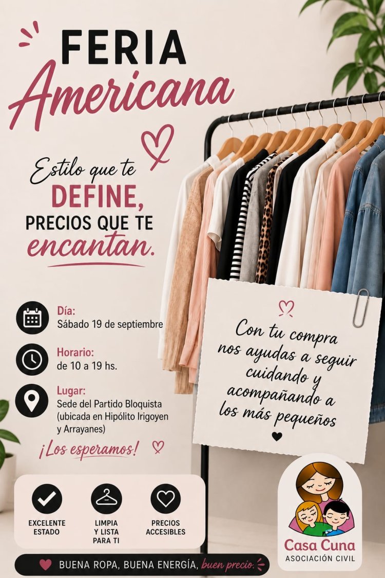 Feria Americana a Beneficio de Casa Cuna
