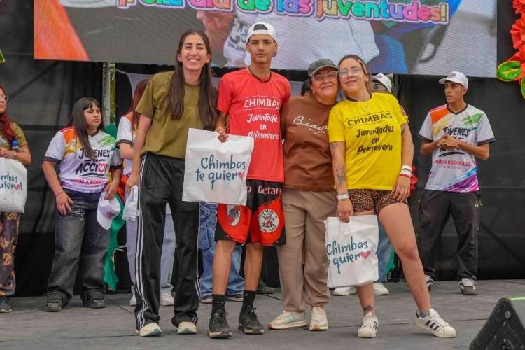 Más de 5.000 jóvenes celebraron la primavera en el Parque de Chimbas