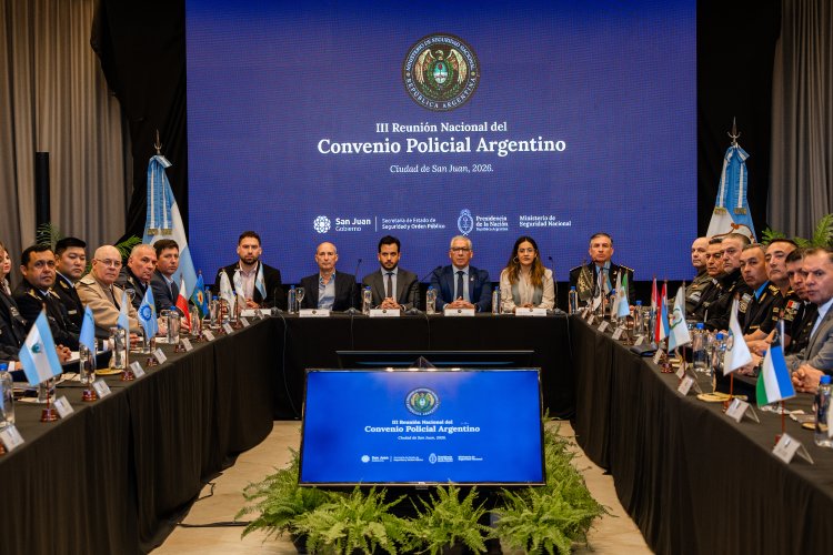 Fuerzas de seguridad de todo el país profundizaron su articulación federal en San Juan