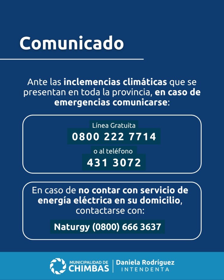 Chimbas interviene ante los reclamos de los vecinos por postes en riesgo que pertenecen a empresas de servicios
