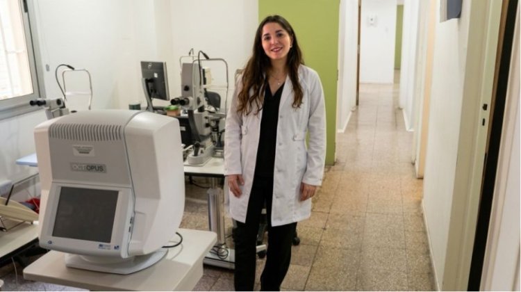 Campaña de ojo seco en el Hospital Rawson
