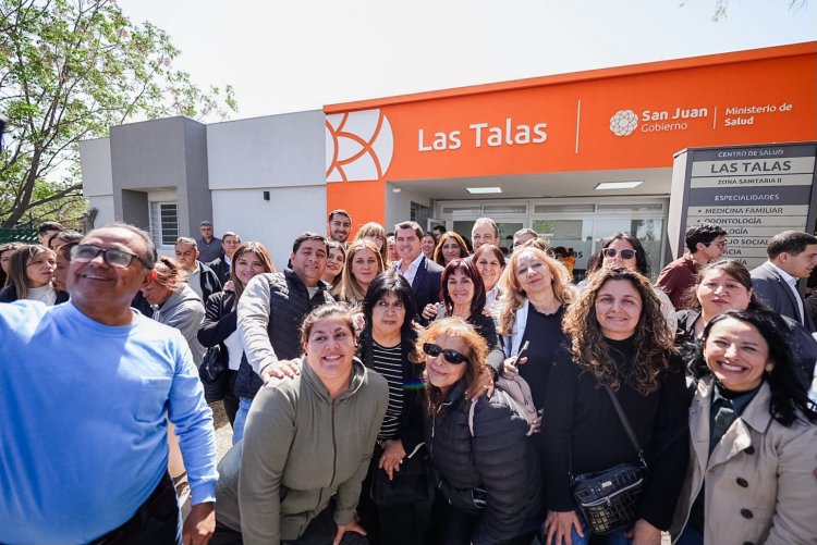 Más de 400 vecinos de Las Talas ya cuentan con atención médica integral y renovada cerca de sus casas