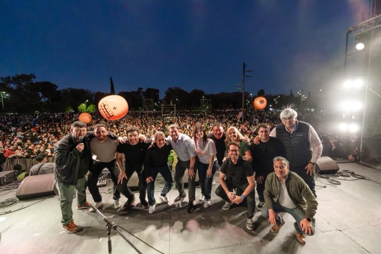 Más de 30.000 sanjuaninos celebraron la primavera en el Festi Joven del Parque de Mayo