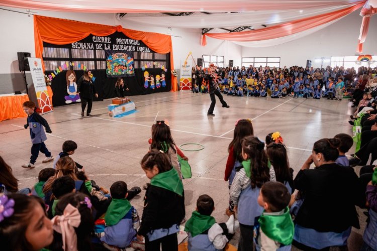 La Semana de Educación Inicial cerró en Iglesia y sortearon las sedes 2027