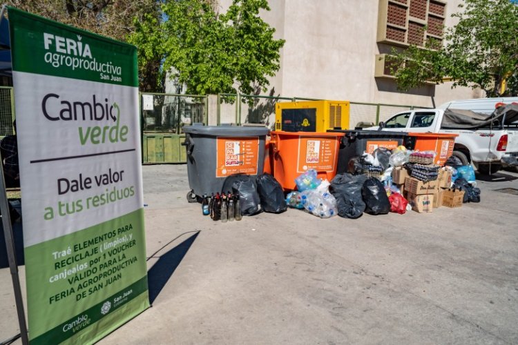 Cambio Verde sumó 86 vouchers y cinco contenedores recuperados