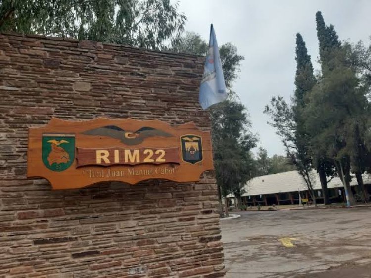 Murió un soldado voluntario del RIM 22 mientras cumplía funciones de guardia