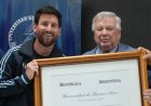 La UBA le entregó a Messi el título de Doctor Honoris Causa