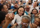 Luego de 10 meses de exilio, María Corina Machado regresó a Venezuela