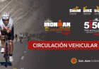 Cómo será la circulación vehicular durante el IRONMAN 2026