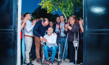 Miodowsky cumple con el Barrio Frondizi y deja renovada a nuevo su Unión Vecinal