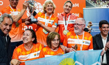 Scioli visitó San Juan y puso en valor los Juegos Nacionales de Adultos Mayores