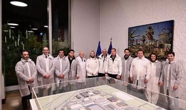 Karina Milei y gobernadores visitaron el mercado donde llegan productos argentinos
