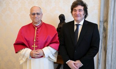 El mensaje de Milei para el Papa León: "Desde nuestro país nos unimos en oración por su salud"