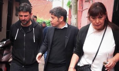 Kicillof se mostró con Grabois y recorrieron La Cava con la mira en 2027