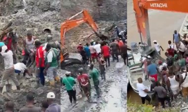 Derrumbe en una mina de oro en Colombia, hay al menos 9 muertos