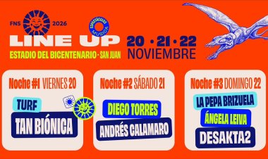 Del rock al cuarteto: la FNS 2026 tendrá tres noches con grandes artistas