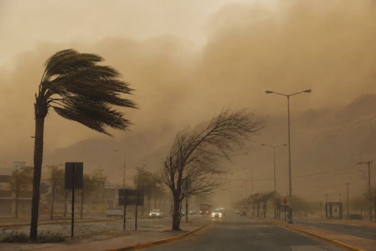 Viento Zonda con alerta Naranaja, para la tarde del viernes