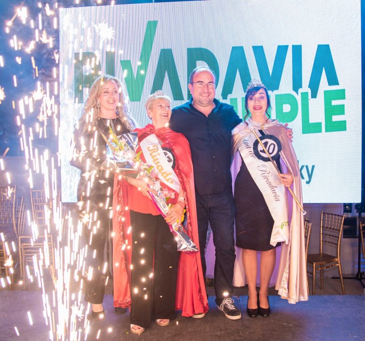 Rivadavia coronó a su nueva Reina del Adulto Mayor en una noche llena de emoción y alegría