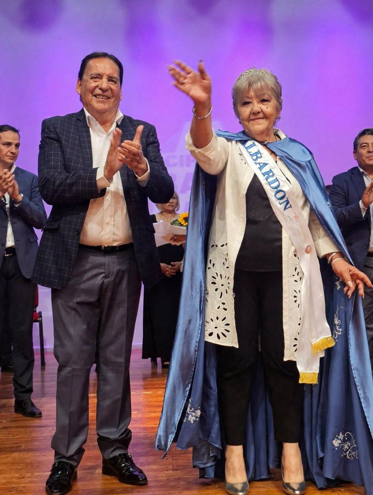 Sonia Sánchez es la nueva Reina del Adulto Mayor de Albardón