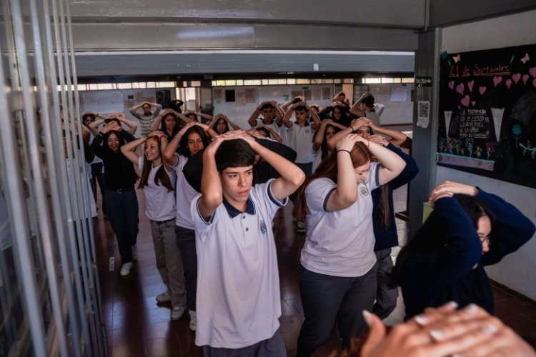 Cómo se hará el Simulacro de Evacuación en los 1.380 establecimientos escolares