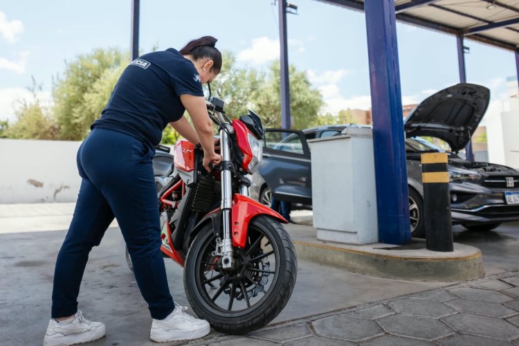La verificación vehicular permitió detectar una moto con pedido de secuestro vigente