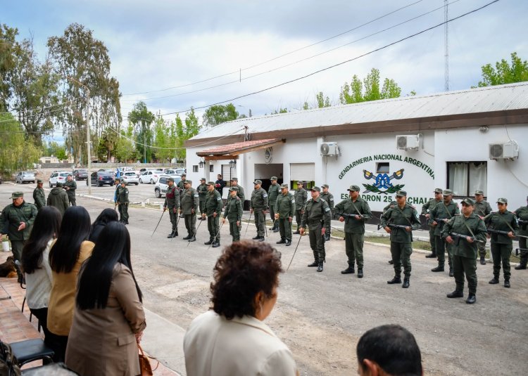 El Municipio de Jáchal acompañó el 70° aniversario del Escuadrón 25 de Gendarmería Nacional