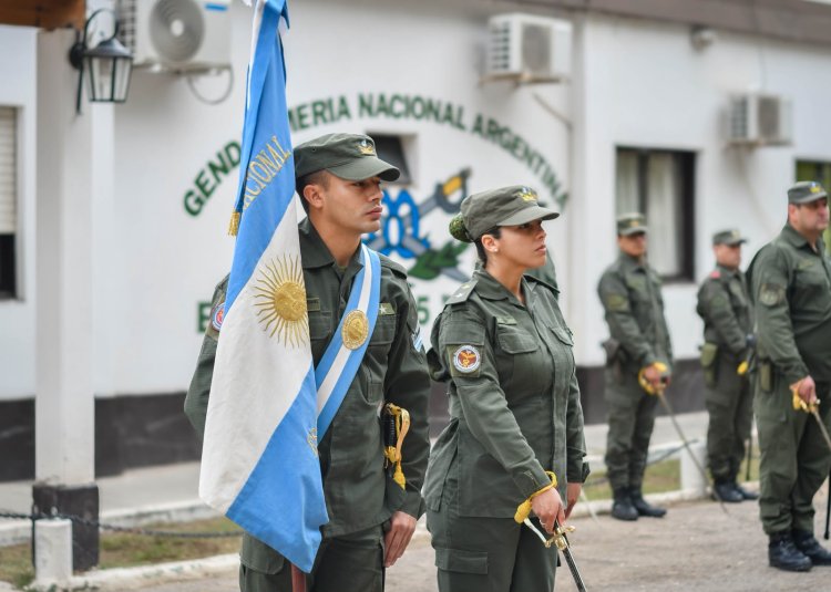 El Municipio de Jáchal acompañó el 70° aniversario del Escuadrón 25 de Gendarmería Nacional