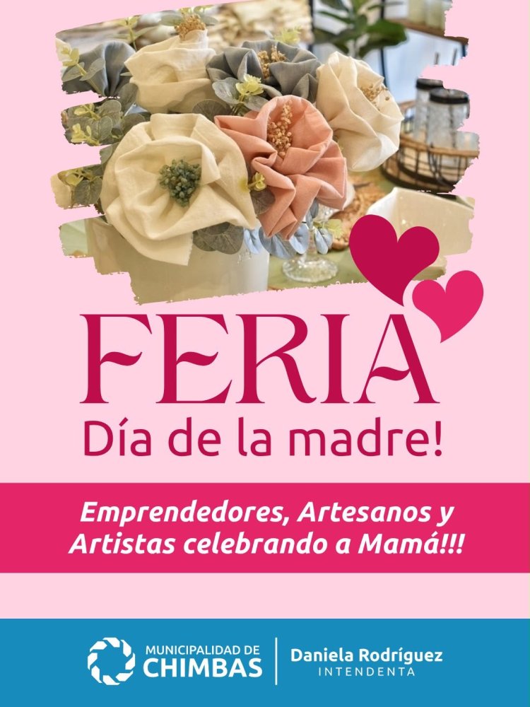 Chimbas celebrará el Día de la Madre con una feria, espectáculos y actividades en el marco de la Maratón contra el Cáncer de Mama