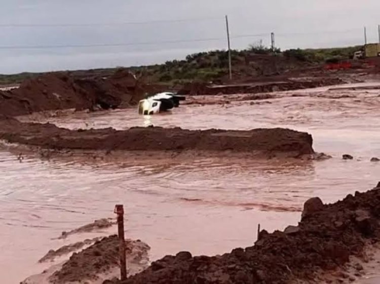 Temporal en Neuquén: rutas cortadas y evacuados por las fuertes tormentas en Añelo