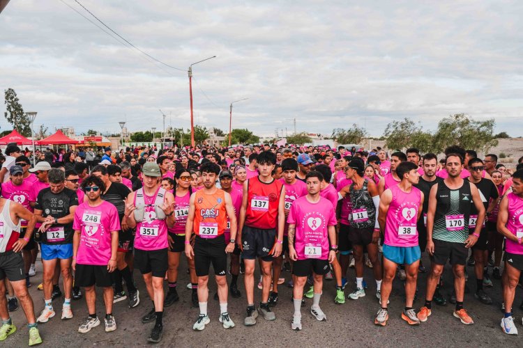 Más de 2.000 personas participaron de la Maratón de Chimbas en una jornada de deporte y concientización