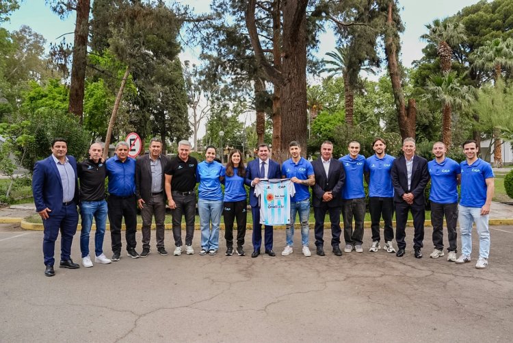Orrego recibió los jugadores que participaron de los World Skate Games Paraguay 2026