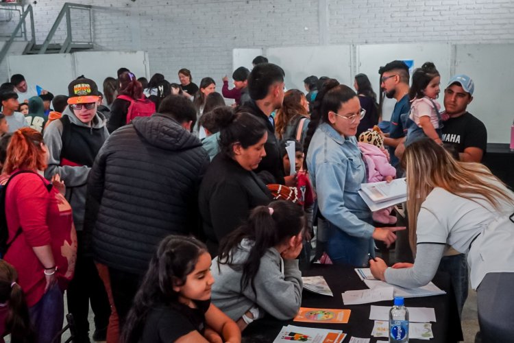 Pocito llevó adelante con éxito un abordaje comunitario en La Rinconada